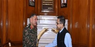 ভারতের সেনাপ্রধানের সঙ্গে দেখা করলেন প্রণয় ভার্মা