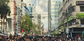 ইসরাইলি নৃশংসতার প্রতিবাদে রাজধানীতে বিএনপির র্যালিতে নেতা-কর্মীদের ঢল