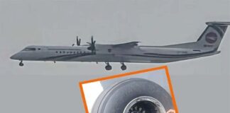 নিরাপদে ঢাকায় অবতরণ করলো চাকা খুলে পড়া বিমান