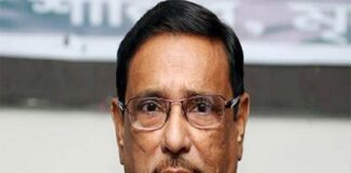 ৫ই আগস্ট বাথরুমে পাঁচ ঘণ্টা লুকিয়ে ছিলাম – দ্য ওয়ালকে ওবায়দুল কাদের