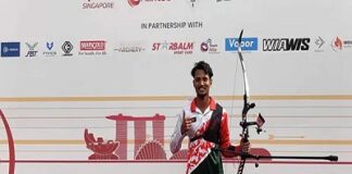 রুদ্ধশ্বাস লড়াইয়ে সোনা জিতলেন বাংলাদেশের আলিফ – এশিয়া কাপ আর্চারি