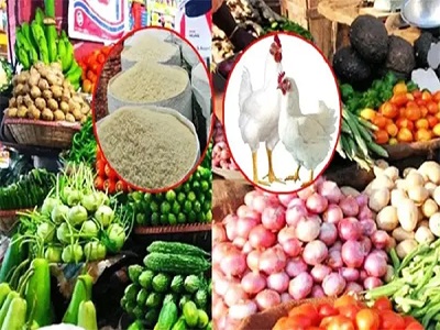 খুচরা বাজারে চড়া চালের দাম, ডিম-মুরগিতে স্বস্তি