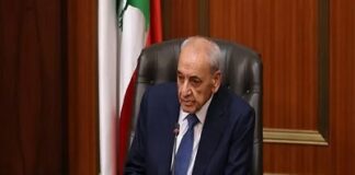 ইরানের সাহায্যের প্রয়োজন নেই, দরকার ইসরাইলের: লেবাননের পার্লামেন্ট স্পিকার