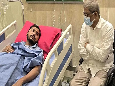 নুরের শারীরিক অবস্থার খোঁজ নিতে ঢামেকে ফখরুল