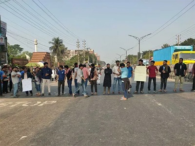 ঢাকা-আরিচা মহাসড়ক অবরোধ, যান চলাচল বন্ধ