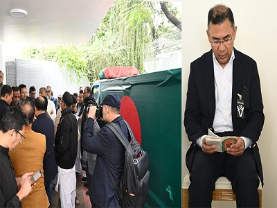 মানিক মিয়া অ্যাভিনিউয়ের পথে খালেদা জিয়ার মরদেহ, বেলা ২টায় জানাজা, বিপুল মানুষের সমাগম