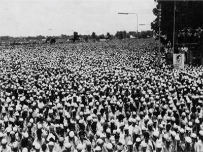 শহীদ প্রেসিডেন্ট জিয়াউর রহমানের ঐতিহাসিক সেই জানাজা