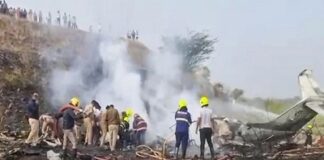 উড়োজাহাজ বিধ্বস্তে মহারাষ্ট্রের উপমুখ্যমন্ত্রী অজিত পাওয়ারসহ ৫ জন নিহত