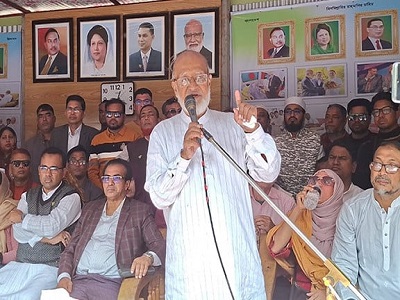 গণতন্ত্র ও অধিকার প্রতিষ্ঠায় ধানের শীষের বিকল্প নেই :  ড.মোশাররফ