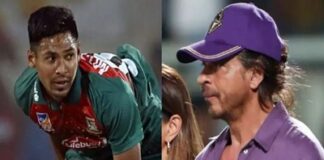 আইপিএলে মুস্তাফিজকে কেনায় শাহরুখকে ‘দেশদ্রোহী’ আখ্যা!
