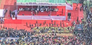 তথাকথিত নির্বাচনের মাধ্যমে মানুষের ভোটের অধিকার কেড়ে নেয়া হয়েছিল-সিলেটে নির্বাচনী জনসভায় তারেক রহমান