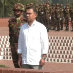 সাভার স্মৃতিসৌধে প্রধানমন্ত্রীর শ্রদ্ধা