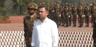 সাভার স্মৃতিসৌধে প্রধানমন্ত্রীর শ্রদ্ধা