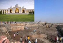 পশ্চিমবঙ্গে বাবরি মসজিদের নির্মাণ কাজ শুরু