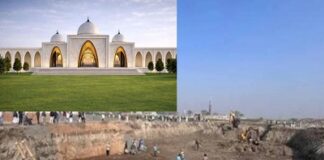 পশ্চিমবঙ্গে বাবরি মসজিদের নির্মাণ কাজ শুরু