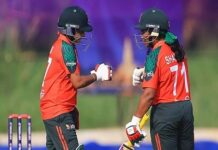 হ্যাটট্রিক জয়ে গ্রুপ চ্যাম্পিয়ন বাঘিনীরা