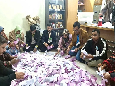 নির্বাচনে ভোট পড়েছে ৫৯ দশমিক ৪৪ শতাংশ : ইসি