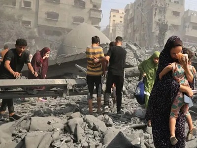 গাজায় আবারও বড় হামলা ইসরায়েলের, নিহত ২৩