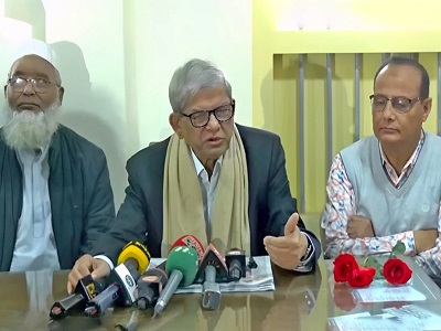 ১৫ ফেব্রুয়ারির মধ্যে সরকার গঠন করবে বিএনপি : মির্জা ফখরুল