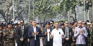 পিলখানায় নিহত সেনাদের প্রতি রাষ্ট্রপতি ও প্রধানমন্ত্রীর শ্রদ্ধা