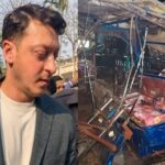 রোহিঙ্গা ক্যাম্প থেকে ফেরার পথে দুর্ঘটনার কবলে ফুটবলার ওজিলের গাড়িবহর