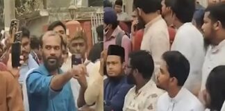 ‘বন্যার টাকা কই’, ক্ষুব্ধ ব্যক্তির তোপের মুখে আসিফ মাহমুদ