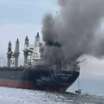 হরমুজে আক্রান্ত থাই জাহাজ ইরানি দ্বীপে আটকা, এখনো নিখোঁজ ৩ নাবিক