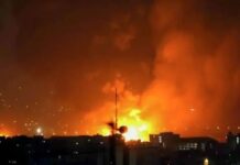 তেহরানের বিমানবন্দরে প্রচণ্ড বিস্ফোরণ, পাল্টা ক্ষেপণাস্ত্র হামলা ইরানের