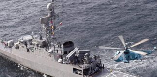 ভারত থেকে নৌমহড়া সেরে ফেরার পথে টর্পেডো হামলায় ডুবে গেল ইরানি নৌবাহিনীর যুদ্ধজাহাজ