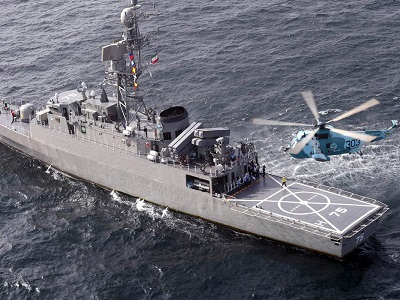 ভারত থেকে নৌমহড়া সেরে ফেরার পথে টর্পেডো হামলায় ডুবে গেল ইরানি নৌবাহিনীর যুদ্ধজাহাজ