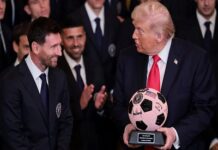 তুমিই বিশ্বের সেরা ফুটবলার: মেসিকে ট্রাম্প