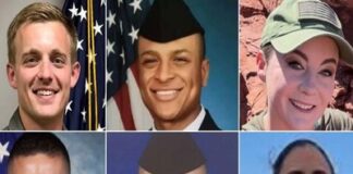 ইরাকে বিমান বিধ্বস্তে নিহত ৬ মার্কিন সেনার নাম প্রকাশ